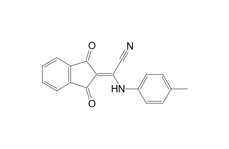 2-(1,3-diketoindan-2-ylidene)-2-(p-toluidino)acetonitrile