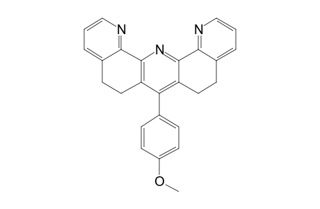 5,6,8,9-Tetrahydro-7-[4'-methoxyphenyl]quino[8,7-b]-[1,10]phenanthroline