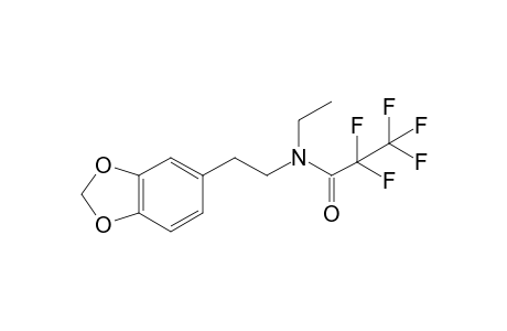 N-(2-(benzo[d][1,3]dioxol-5-yl)ethyl)-N-ethyl-2,2,3,3,3-pentafluoropropanamide