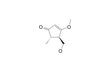 4-(HYDROXYMETHYL)-3-METHOXY-5-METHYLCYCLOPENT-2-ENONE