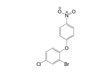 Benzene, 2-bromo-4-chloro-1-(4-nitrophenoxy)-