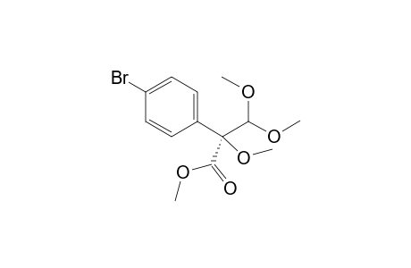 (S)-Methyl 2-(4-bromophenyl)-2,3,3-trimethoxypropanoate