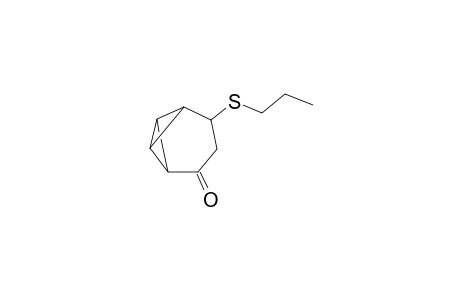 5-(Propylthio)tricyclo[4.1.0.0(2,7)]heptan-3-one