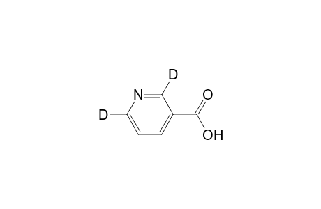 Nicotinic acid-.alpha.,.alpha.'-D2