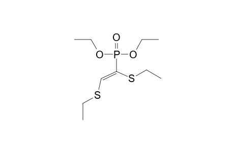 1-[(Z)-2-diethoxyphosphoryl-2-ethylsulfanylethenyl]sulfanylethane