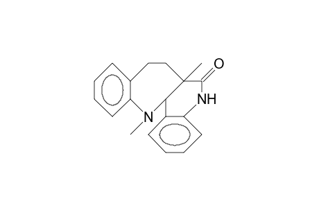 5,11a-Dimethyl-5a,10,11,11a,12,13-hexahydro-benzo(F)quinolino(4,3-B)azepin-11-one