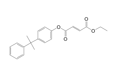 Fumaric acid, ethyl 4-(2-phenylpropyl-2)phenyl ester