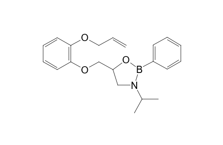 5-((2-(allyloxy)phenoxy)methyl)-3-isopropyl-2-phenyl-1,3,2-oxazaborolidine