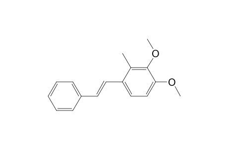 1,2-Dimethoxy-3-methyl-4-[(E)-2-phenylethenyl]benzene