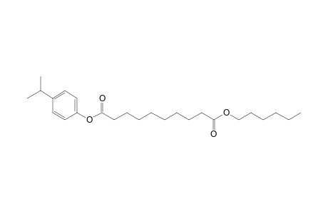 Sebacic acid, hexyl 4-isopropylphenyl ester