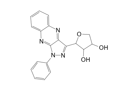 2-(1-Phenyl-1H-pyrazolo[3,4-b]quinoxalin-3-yl)tetrahydro-3,4-furandiol