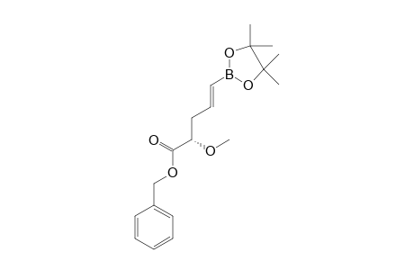 (E)-(4S)-4-(BENZYLOXYCARBONYL)-4-METHOXYBUT-1-ENYLBORONIC-ACID-PINACOLESTER