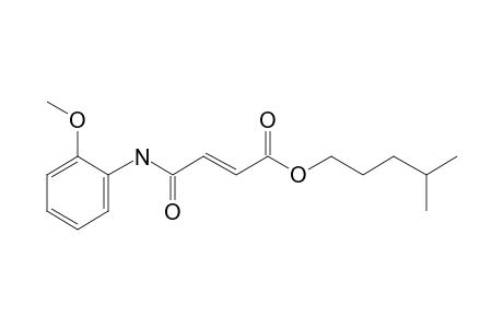 Fumaric acid, monoamide, N-(2-methoxyphenyl)-, isohexyl ester