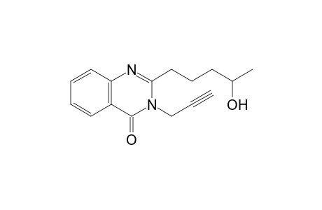 2-(4-hydroxypentyl)-3-prop-2-ynyl-4-quinazolinone