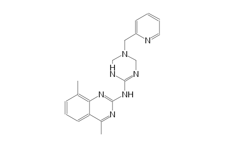 2-quinazolinamine, 4,8-dimethyl-N-[1,4,5,6-tetrahydro-5-(2-pyridinylmethyl)-1,3,5-triazin-2-yl]-