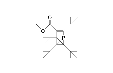 Tetra-tert-butyl-2-phosphabenzvalene-4-carboxylic acid, methyl ester