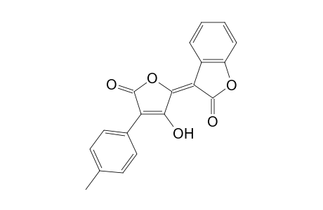 5-[2'-Oxo-2H-benzufuran-3'-ylidene]-3-(p-tolyl)-4-hydroxy-2,5-dihydroduran-2-one