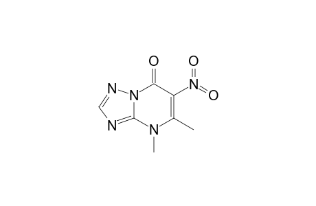 4,5-dimethyl-6-nitro-[1,2,4]triazolo[5,1-b]pyrimidin-7-one