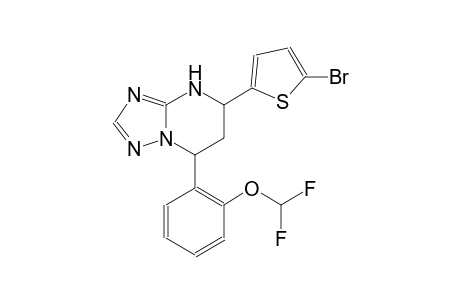 5-(5-bromo-2-thienyl)-7-[2-(difluoromethoxy)phenyl]-4,5,6,7-tetrahydro[1,2,4]triazolo[1,5-a]pyrimidine