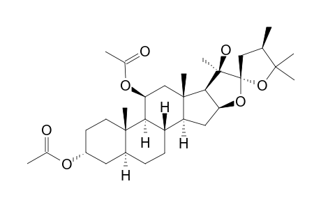 3,11-Diacetyl-22-(epi)-hippuristanol
