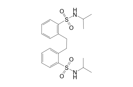 N-Isoproyl-2-[2-(2-isoproylsulfamoyl-phenyl)-ethyl]-benzenesulfonamide