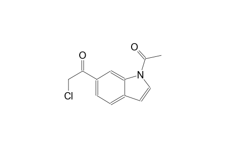 ethanone, 1-(1-acetyl-1H-indol-6-yl)-2-chloro-