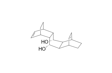 3.alpha.,10..alpha.-Dihydroxypentacyclo[11.2.2.0(2,11).0(4,9).1(5,8)]heptadica-6,13-diene