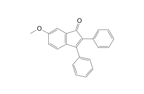 6-Methoxy-2,3-diphenyl-1H-inden-1-one