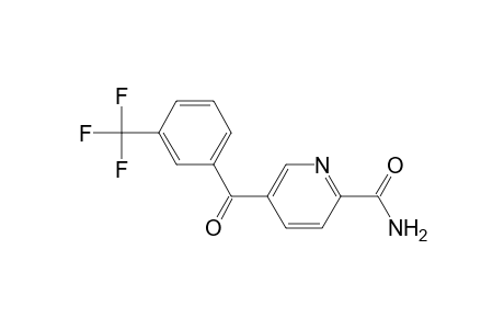 5-(3-Trifluoromethylbenzoyl)pyridine-2-carboxamide