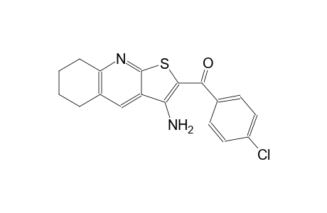 methanone, (3-amino-5,6,7,8-tetrahydrothieno[2,3-b]quinolin-2-yl)(4-chlorophenyl)-