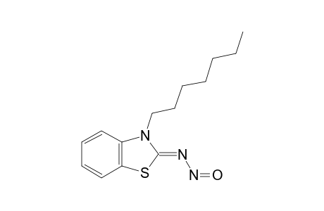 (NZ)-N-(3-heptyl-1,3-benzothiazol-2-ylidene)nitrous amide