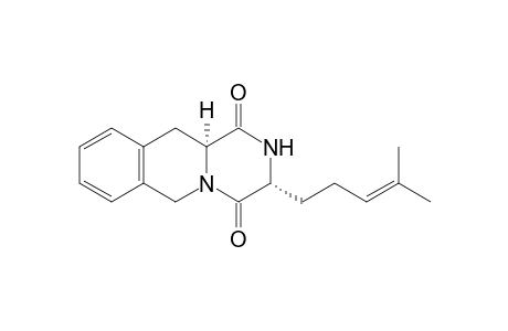 (3R,11aS)-3-(4-methylpent-3-enyl)-3,6,11,11a-tetrahydro-2H-pyrazino[1,2-b]isoquinoline-1,4-dione