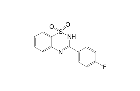 3-(4-Fluorophenyl)-2H-benzo[e][1,2,4]thiadiazine 1,1-dioxide