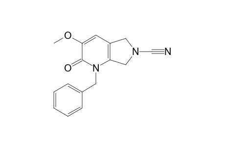 1-Benzyl-6-cyano-1,5,6,7-tetrahydro-3-methoxy-2H-pyrrolo[3,4-b]pyridin-2-one