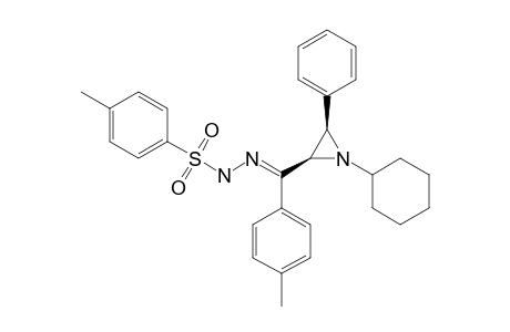 CIS-N-(CYCLOHEXYL)-3-PHENYL-AZIRIDIN-2-YL-(4-METHYLPHENYL)-KETONE-TOSYLHYDRAZONE