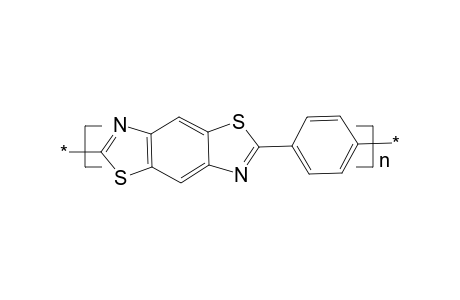 Poly{[benzo-(1,2-d:4,5-d')-bisthiazole-2,6-diyl]-1,4-phenylene}