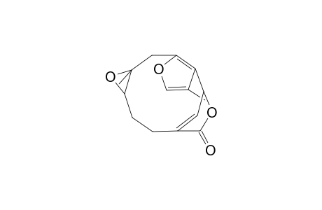 5H-7,4-Methenofuro[3,2-c]oxireno[f]oxacycloundecin-5-one, 1a,2,3,7,11,11a-hexahydro-8,11a-dimethyl-, [1aR-(1aR*,7R*,11aR*)]-