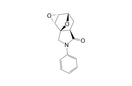 (1aR*,2R*,3aS*,6aR*,6bR*)-5-Phenylhexahydro-2,6a-epoxyoxireno[e]isoindol-4(2H)-one
