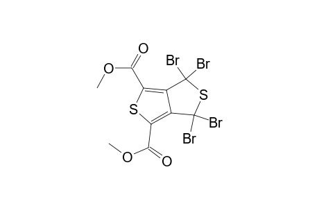 4,4,6,6-tetrabromothieno[3,4-c]thiophene-1,3-dicarboxylic acid dimethyl ester