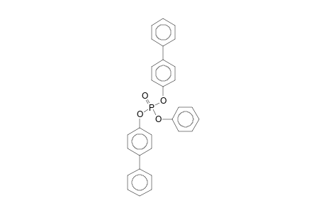 Phosphoric acid, bis(1,1'-biphenyl-4-yl) phenyl ester