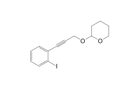 2-(3-(2-Tetrahydropyranyloxy)-1-propynyl)-1-iodobenzene