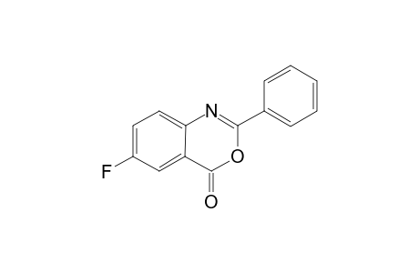 6-Fluoro-2-phenyl-4H-benzo[2,3-d]-1,3-oxazin-4-one