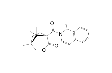 (1S,5R)-5,8,8-Trimethyl-1-[(1R)-1-methyl-1,2-dihydroisoquinolin-2-ylcarbonyl]-3-oxabicyclo[3.2.1]octan-2-one