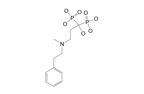 1-HYDROXY-3-(3-METHYLPHENETHYLAMINO)-PROPYLIDENE-1,1-BISPHOSPHONIC-ACID