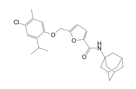 N-(1-adamantyl)-5-[(4-chloro-2-isopropyl-5-methylphenoxy)methyl]-2-furamide
