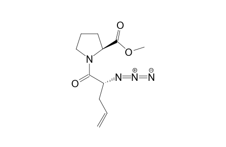(R)-2-Azidopent-4-enoic acid [(2S)-methoxycarbonylpyrrolidinyl]amide