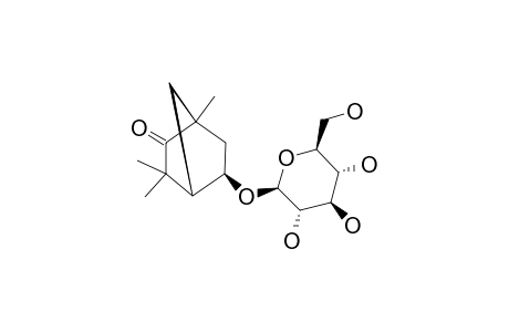 (1S,4S,5R)-5-HYDROXYFENCHAN-2-ONE-5-O-BETA-D-GLUCOPYRANOSIDE