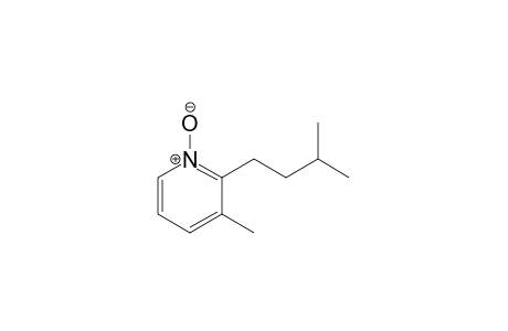 Pyridine, 3-methyl-2-(3-methylbutyl)-, 1-oxide