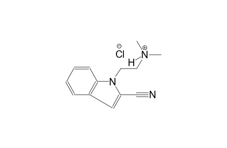 1H-indole-1-ethanaminium, 2-cyano-N,N-dimethyl-, chloride