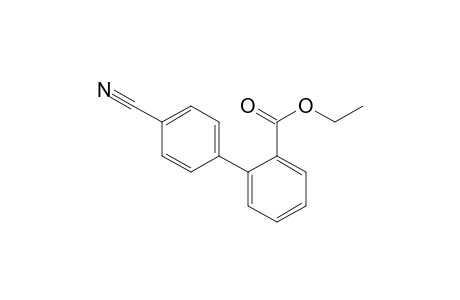 4'-cyano-biphenyl-2-carboxylic acid ethyl ester